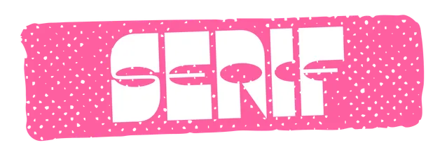 Serif hover